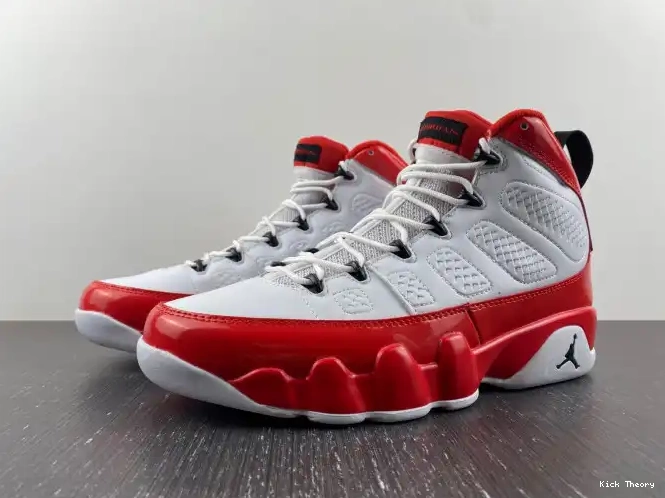 Kick Theory Air 9 Gym Retro White Red Jordan 302370-160 0621